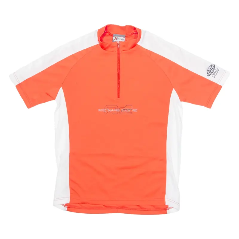XWAVE Cycling Boys Jersey Orange High Neck 14Y