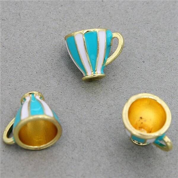 Alloy Enamel Pendants