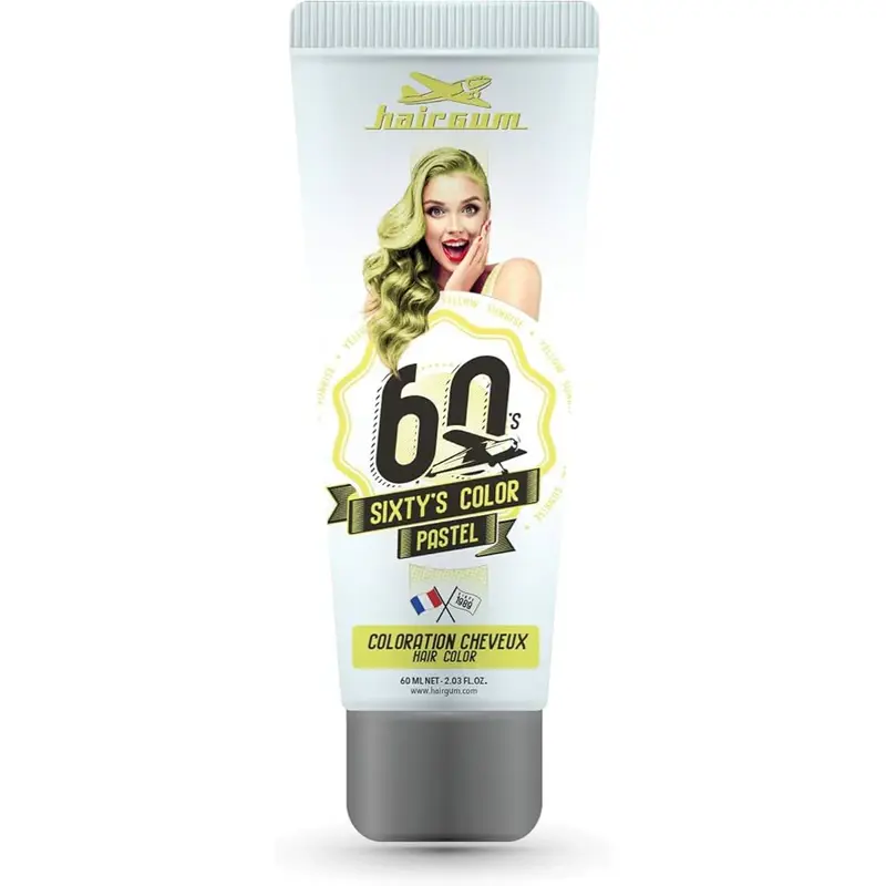 Hairgum Sixty's Color hair Color Yellow Sunrise 60ml