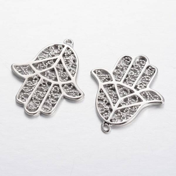 Palm Brass Pendants
