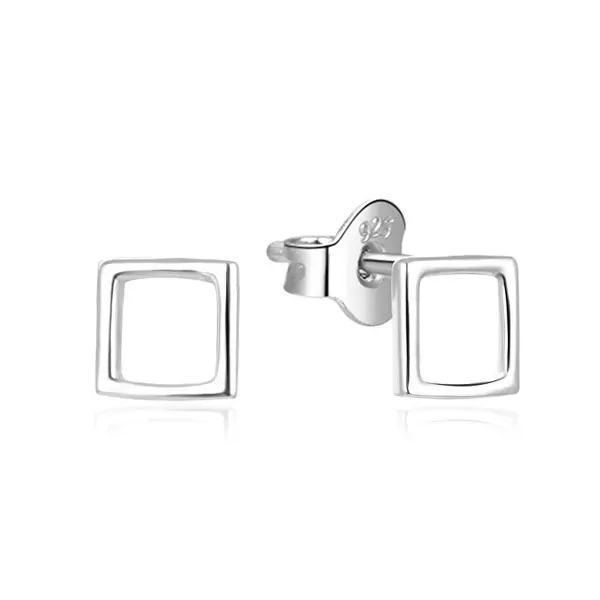 Beneto Minimal silver earrings AGUP843L
