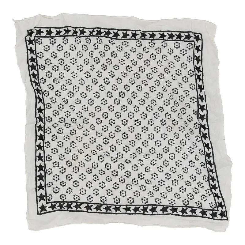 Unbranded Scarf - No Size White Cotton