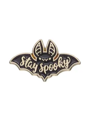 Lovely Letter & Bat Design Pin Brooch, Cute Fashion Alloy Badge for Daily Vacation Holiday Party Gift, Casual Festival Party ...