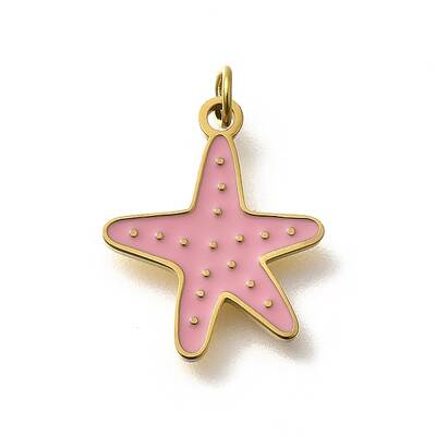 304 Stainless Steel Enamel Pendants