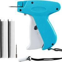 Clothes Sewing Fastener Tool Set, 1 Count Handheld Clothes Sewing Gun with 1500pcs Black Fastener & 1500pcs White Fastener & ...