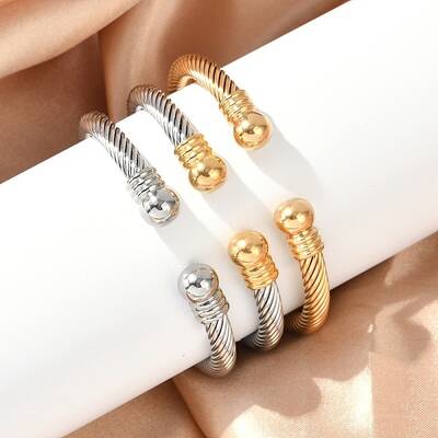 304 Stainless Steel Torque Bangles