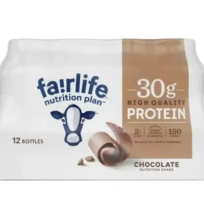 Nutrition Plan Chocolate Protein Shake 30g, 11.5 fl oz, 12 Pack Beverage