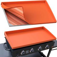 Silicone Full-Inclusive Black Stone Griddle Cover Mat No More Dirt and Rust Non-Slip Oven Protector for Camping, Cooking, Sto...