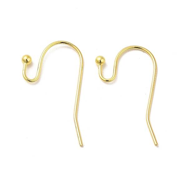 Golden Color Brass Hook Ear Wire