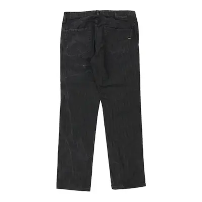 Gas Jeans - 30W 31L Black Cotton