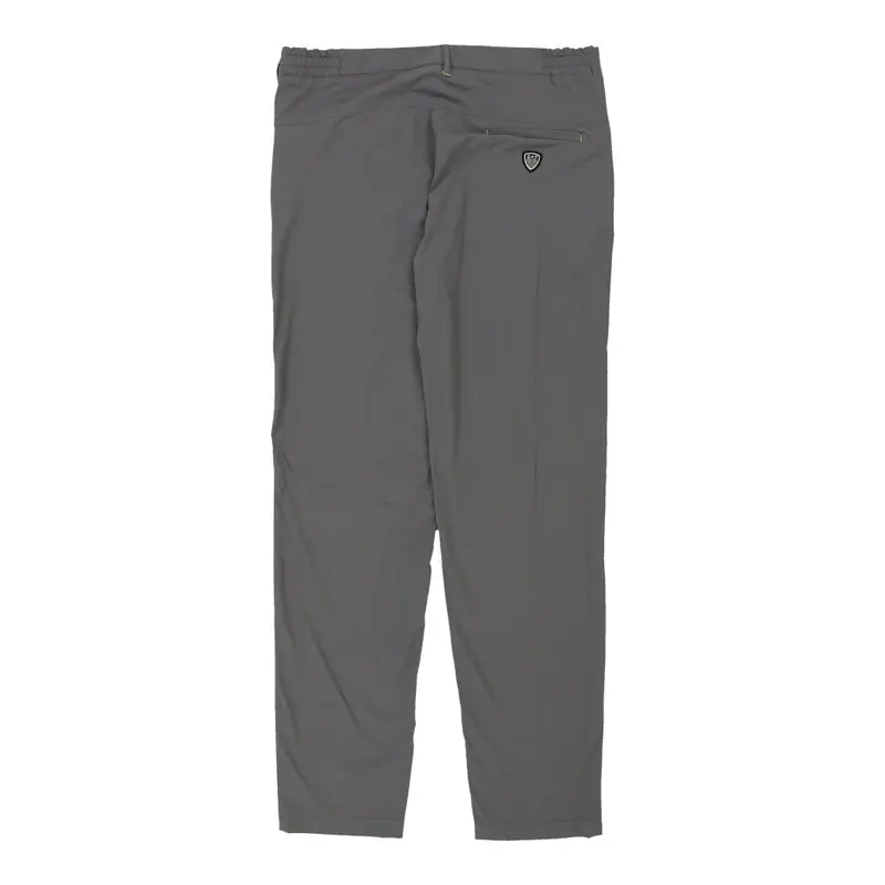 Ea7 Trousers - 35W 33L Grey Polyester
