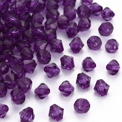 Transparent Acrylic Beads