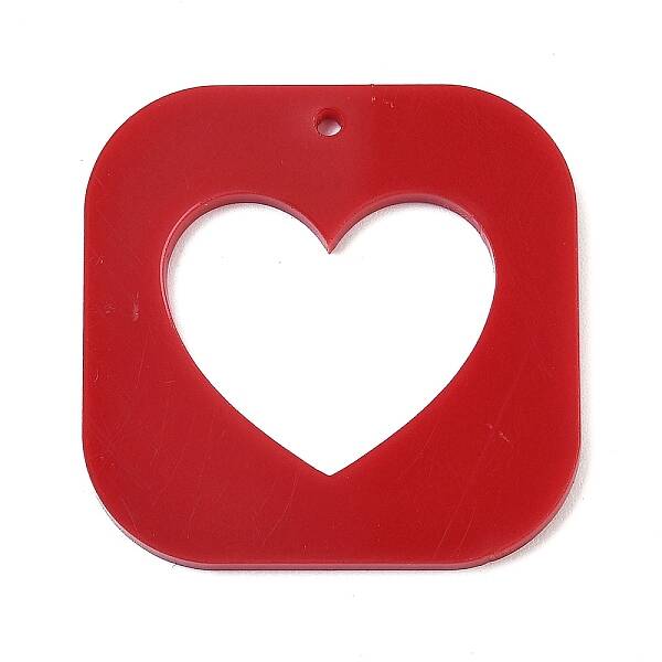 Printed Opeque Acrylic Pendants