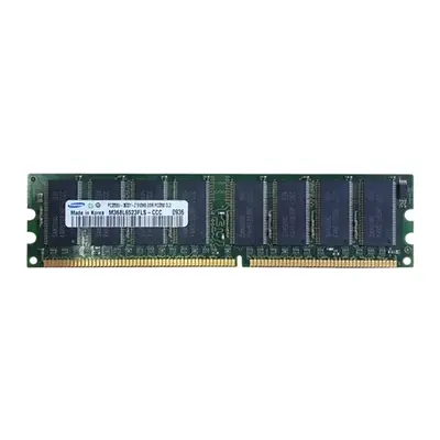 Samsung M368L6523FLS-CCC | 512MB DDR-400MHz PC3200 Non-ECC Unbuffered UDIMM CL3 1Rx8 2.5V 184-Pin Memory Module