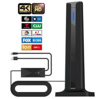 Indoor TV Antenna, 360° Signal Reception Digital Antenna, TV Antenna for Smart TV & Old TV, Audio & Video Accessories