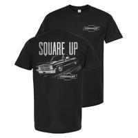 Retro SQUARE UP Squarebody Trucks T-shirt Truck Lover Chevy Gang Tee Gift for Him Classic Casual Menswear Top