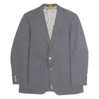 AMESBURY Mens Blazer Jacket Grey 90s M