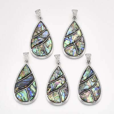 Abalone Shell/Paua Shell Big Pendants