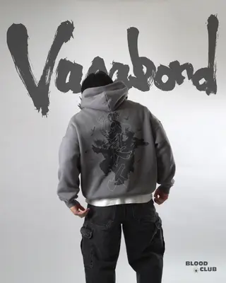 Vagabond Hoodie (Heavyweight) Casual Style Anime/Manga Inspired