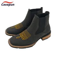 Shoes for Men, Business Embroidering Design Ankle BootsFashionable Round Toe for Daily Wear, Male Allmatch Shoes for Daily We...