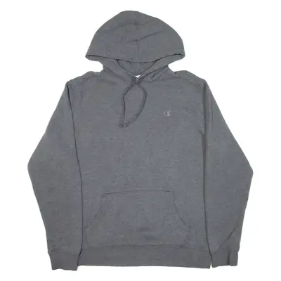 CHAMPION Mens Grey Hoodie M