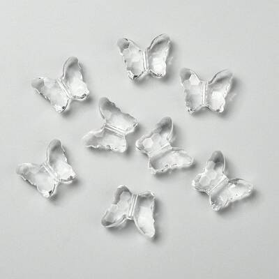 Transparent Acrylic Beads