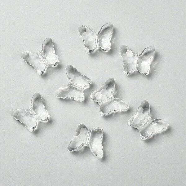Transparent Acrylic Beads