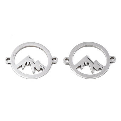 Tarnish Resistant 201 Stainless Steel Link Connectors
