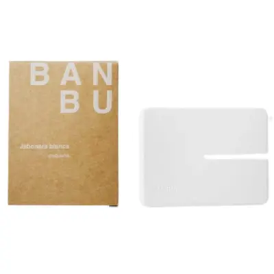 Banbu Small White Soap Dish