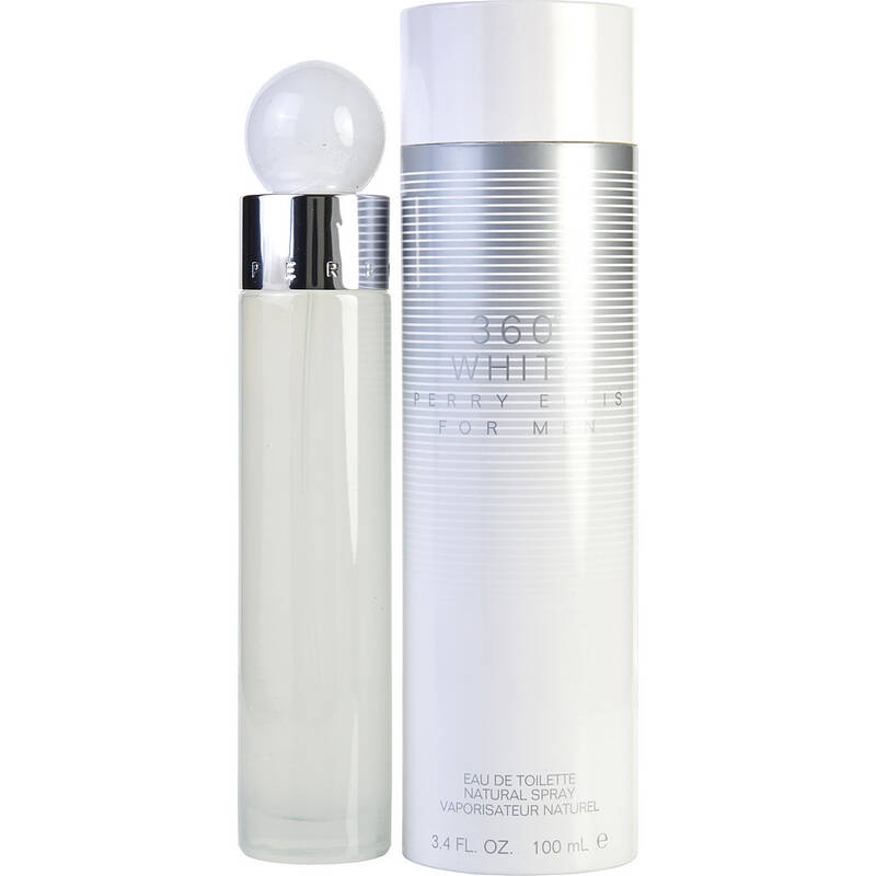 360 White Cologne for Men - Eau de Toilette Spray 3.4 oz