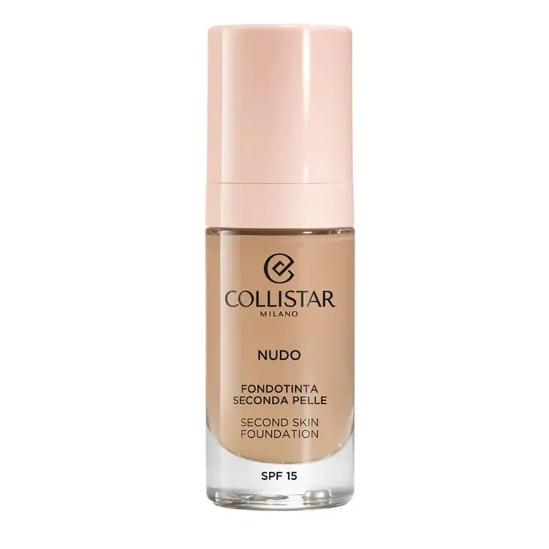 Collistar Nude Second Skin Foundation Spf15 3r-Natural Pink 30ml
