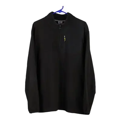 Starter Fleece - XL Black Cotton