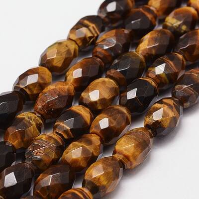 Natural Tiger Eye Beads Strands