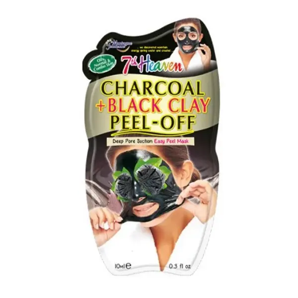 Montagne Jeunesse Charcoal + Black Clay Peel-Off Mask 10 ml