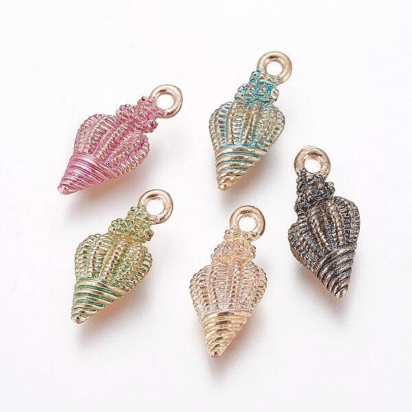Alloy Enamel Pendants