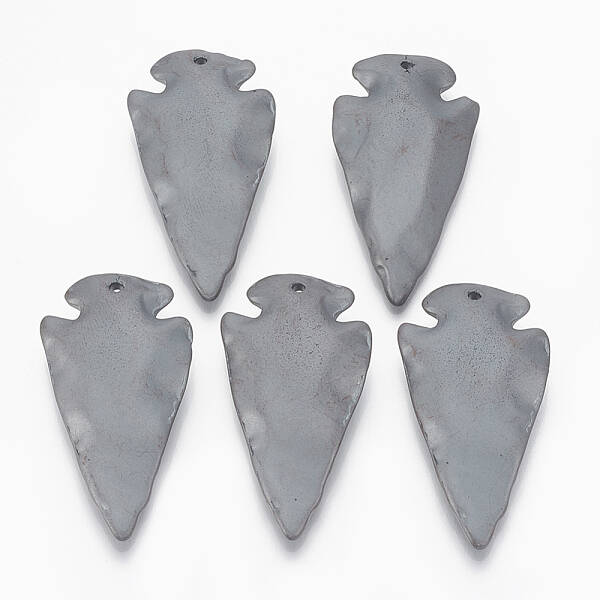 Non-magnetic Synthetic Hematite Pendants