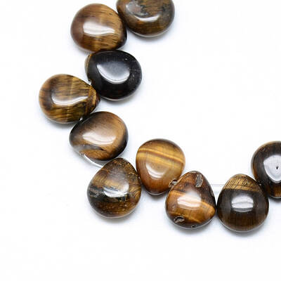Natural Tiger Eye Gemstone Beads Strands