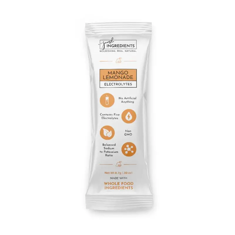 Just Ingredients Mango Lemonade Electrolytes Stick