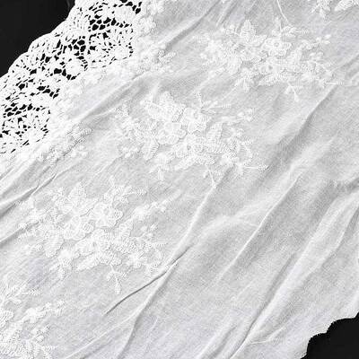 Cotton Lace Trim Fabric