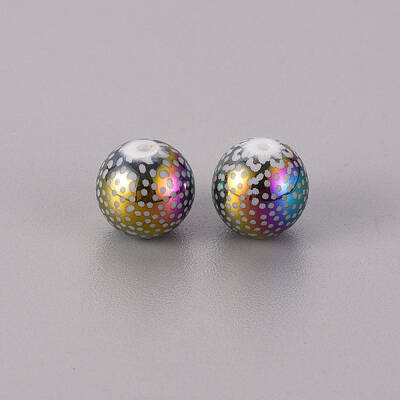 Electroplate Glass Beads