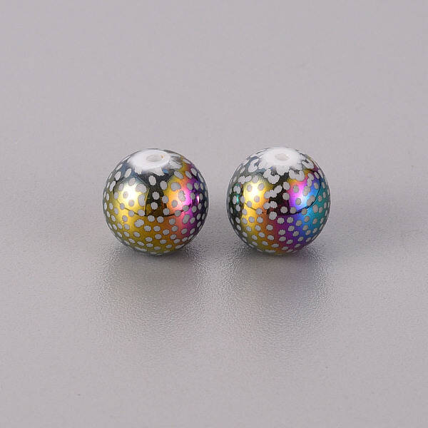 Electroplate Glass Beads