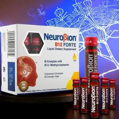 B12 Forte - Liquid Dietary Supplement - Covenient Drinkable - Edible Vitamin for Healthier Mind and Body - Healthcare - B Com...