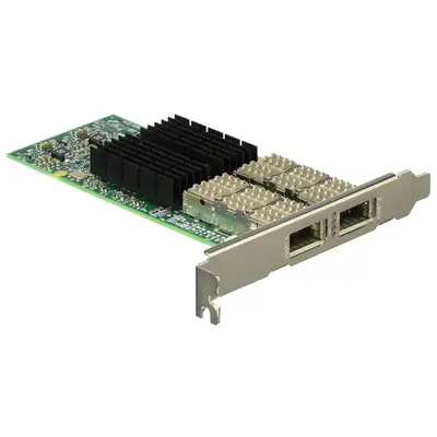 MCX354A-FCBT Mellanox ConnectX-3 VPI 2 x Ports QSFP FDR IB 56Gb/s and 40GbE PCI-Express 3.0 Adapter Card