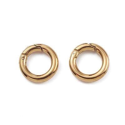Ion Plating(IP) 304 Stainless Steel Spring Gate Rings