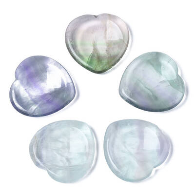 Natural Fluorite Thumb Worry Stone