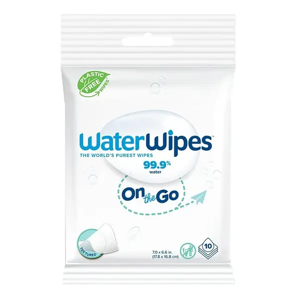 WaterWipes On the Go Water-Based Baby Wipes x10