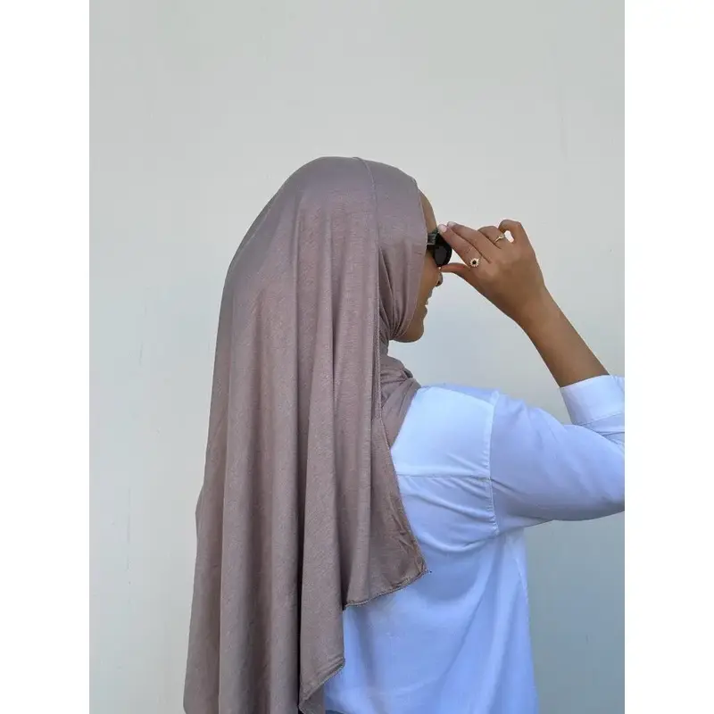 Luxury Jersey Hijab - Dessert Beige