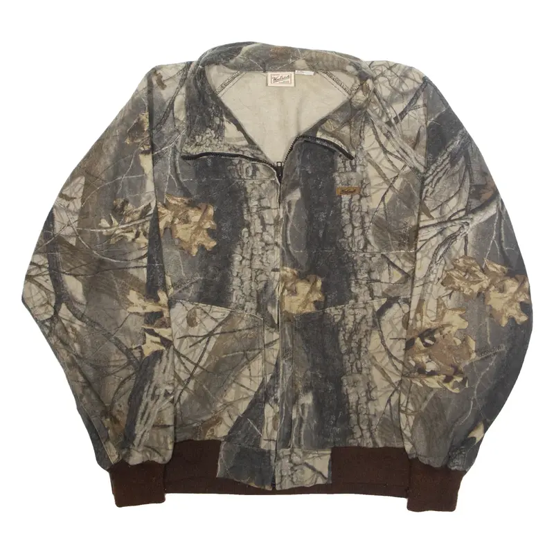 WOOLRICH Realtree Mens Jacket Green Wool L