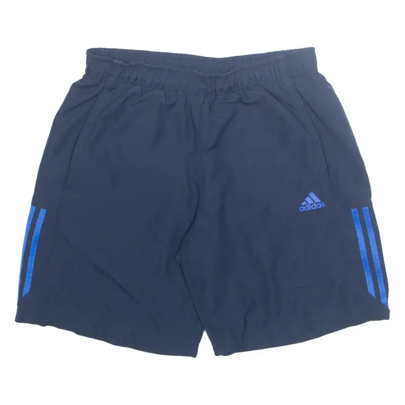 ADIDAS Mesh Lined Mens Sports Shorts Blue M W30