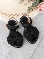 Girl's Cute Bowknot Design Sandals, Casual Fashionable Comfortable Sandals for Summer, New Style Casual All-match Sandals for...